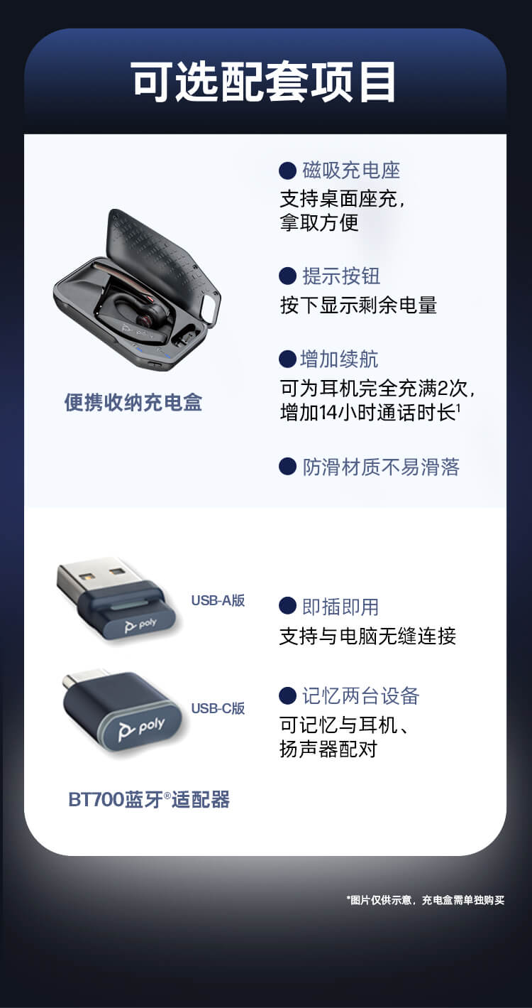 5200无线单耳蓝牙耳机 高清语音 智能降噪 超长待机 来电语音播报